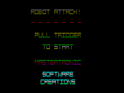 Robot Attack (1989)(Mastertronic)